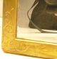 Antique 1800 ' S Etched Corner Water Gilded French Mirror / Frame Mirrors photo 7
