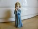 Vintage Austrian Wien Keramos Porcelain Child Praying - Adorable Figurines photo 1