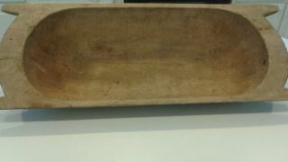 Primitive Antique Large Dough Bowl photo