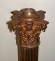 Quality Victorian Hinks Cast Brass Corinthian Column Oil Lamp Base Lamps photo 1