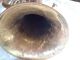 Antique H N White King Baritone Euphonium Trombonium 3 Valve Horn,  Hard Case Mp Brass photo 10