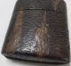 B967: Real Old Japanese Tobacco Pouch Of Popular Kaba - Zaiku With Netsuke Other Japanese Antiques photo 1