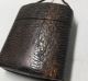 B967: Real Old Japanese Tobacco Pouch Of Popular Kaba - Zaiku With Netsuke Other Japanese Antiques photo 3