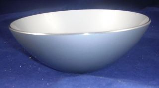 Emalox Norway Silver Gray Enameled Bowl - Label photo