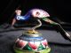 Antique Indian Silver Enamel Peacock Figure Other Antique Sterling Silver photo 2