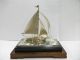 The Sailboat Of Silver970 Of The Most Wonderful Japan.  A Japanese Antique. Other Antique Sterling Silver photo 3