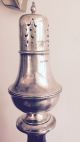 Antique Solid Silver Sheffield Hallmarked Sugar Shaker Sifter By James Dixon Salt & Pepper Shakers photo 5