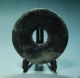Chinese Neolithic Ancient Jade Carved Ritual Bi Pi Disc Neolithic & Paleolithic photo 2