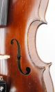 Very Good Antique Dutch Violin,  M Kessels,  1907,  Ready - To - Play, String photo 8