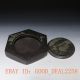 Old Antiques Chinese Chen Ni Inkstone Hand Carved Of Magpies & Plum Blosso Ink Stones photo 1