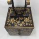 B686 Must Real Old Japanese Lacquer Ware Dresser Drawer With Mirror For Princess Other Japanese Antiques photo 4