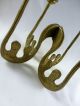 Art Deco Abstract Bronze Candlestick Mid Century Modern Candle Holder Brutalist Mid-Century Modernism photo 4