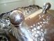 Antique Silver Plate Ornate Handled Footed Dish Bowl Boardman & Glossop C1870 Dishes & Coasters photo 9