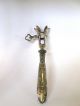 Antique Silver Handled Ham Hock Lamb Bone Holder Sterling Silver (.925) photo 1