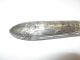 Antique Silver Handled Ham Hock Lamb Bone Holder Sterling Silver (.925) photo 3