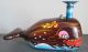 Vintage Old Billy The Ball Blowing Whale Wind Up Ko Japan Tin Toy With Orig Box Other Maritime Antiques photo 5