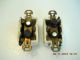 2 Antique Ceramic 2 - Way Mother Of Pearl Push Button Wall Light Switches Switch Plates & Outlet Covers photo 7