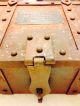 Reproduction Wells Fargo Strong Box - Safe With Metal Tag Numbered 284 Safes & Still Banks photo 2