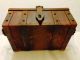 Reproduction Wells Fargo Strong Box - Safe With Metal Tag Numbered 284 Safes & Still Banks photo 7