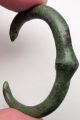 200 - 100 Bc Ancient European Celtic Tribe Of The Danube Bronze Bracelet I48918 Celtic photo 1