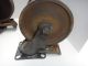 Vintage Heavy Duty Industrial Cast Iron Casters Other Mercantile Antiques photo 5