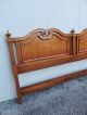 Vintage King - Size Headboard By Heritage Grand Tour 6289 Post-1950 photo 10