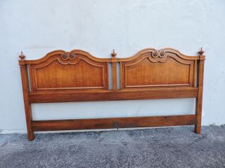 Vintage King - Size Headboard By Heritage Grand Tour 6289 photo