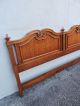 Vintage King - Size Headboard By Heritage Grand Tour 6289 Post-1950 photo 4