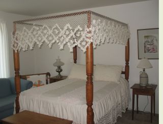 Antique Tester Bed photo
