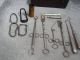 Antique Reynolds & Branson Medical Case & Various Gynaecology Instruments Other Medical Antiques photo 2