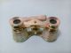 Antique French Lemaire Paris Mother Of Pearl & Brass Opera Glasses Binoculars Optical photo 2