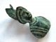 Circa.  50 - 100 A.  D British Found Roman Ae Bronze Statue - Bust Of Mercury British photo 1