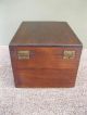 Antique File Box Weis Primitive Vintage 4 