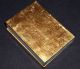 Vintage Wood Aqua Blue & Gold Gilt Florentine Hinged Trinket Box Signed Toleware photo 4