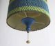 Phil - Mar Corp.  Pendant Lamp Featuring Maria Kipp Shade Mcobb Eames Knoll Era Mid-Century Modernism photo 7