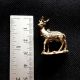 Animal Thai Amulets Lucky Deer Brass Figurine Statue Lucky Charm Rich D06 Amulets photo 4