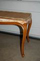 Estate Vintage French Bedroom Bench - Very Solid / Ready For Reupholstering Post-1950 photo 1