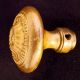 Antique Cast Brass Doorknob Sunflower Design Door Knobs & Handles photo 1