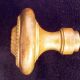 Antique Cast Brass Doorknob Sunflower Design Door Knobs & Handles photo 2