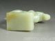 Old Chinese Nephrite Celadon Jade Carved Horse Statue 19thc Top Quality Horses photo 9