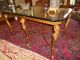 Maison Jansen Regency Gorgeous Huge Tall Coffee Table Gold Florentine Rare Post-1950 photo 6