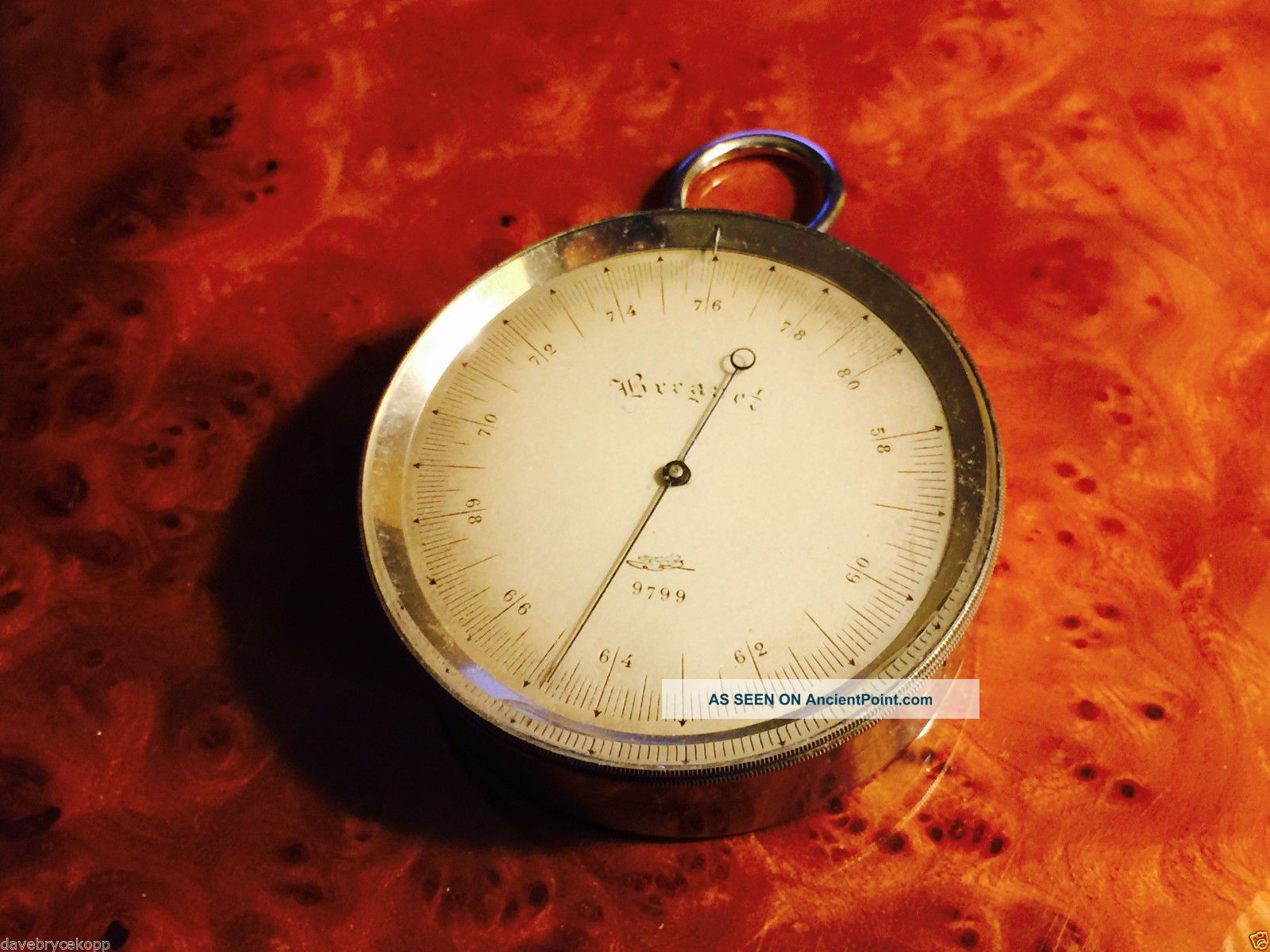 Breguet Portable Barometer French Army Museum Rarity Barometers photo