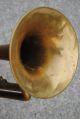 Vintage/antique Abbott Mfg Co Brass Cornet Brass photo 4