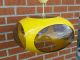 316.  Ufo Lamp By Luigi Colani About 1970 - Yellow With Smoked Windows - Space Age Mid-Century Modernism photo 1