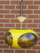 316.  Ufo Lamp By Luigi Colani About 1970 - Yellow With Smoked Windows - Space Age Mid-Century Modernism photo 2