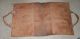 Vtg Antique Leather Wood Carrier Pouch Bag Cabin Decor Hearth Ware Western Hearth Ware photo 2