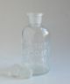 Antique T.  C.  W.  (tcw) Methyl Alcohol Ch3oh Apothecary Glass Bottle With Stopper Bottles & Jars photo 1