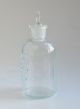 Antique T.  C.  W.  (tcw) Methyl Alcohol Ch3oh Apothecary Glass Bottle With Stopper Bottles & Jars photo 2