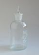 Antique T.  C.  W.  (tcw) Methyl Alcohol Ch3oh Apothecary Glass Bottle With Stopper Bottles & Jars photo 4