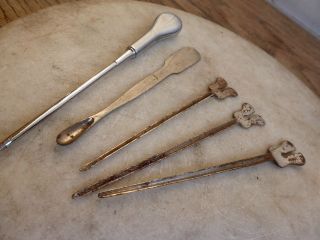 5 Vintage Surgical Instruments photo